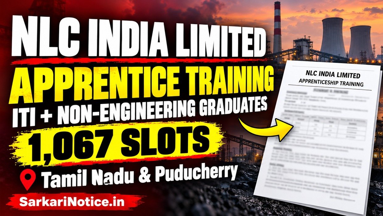 NLC ITI / Graduate Apprentice Recruitment 2026