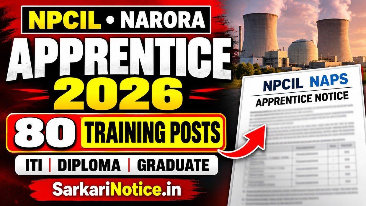 NPCIL NAPS Apprentice Recruitment 2026 - 80 Seats Online Form